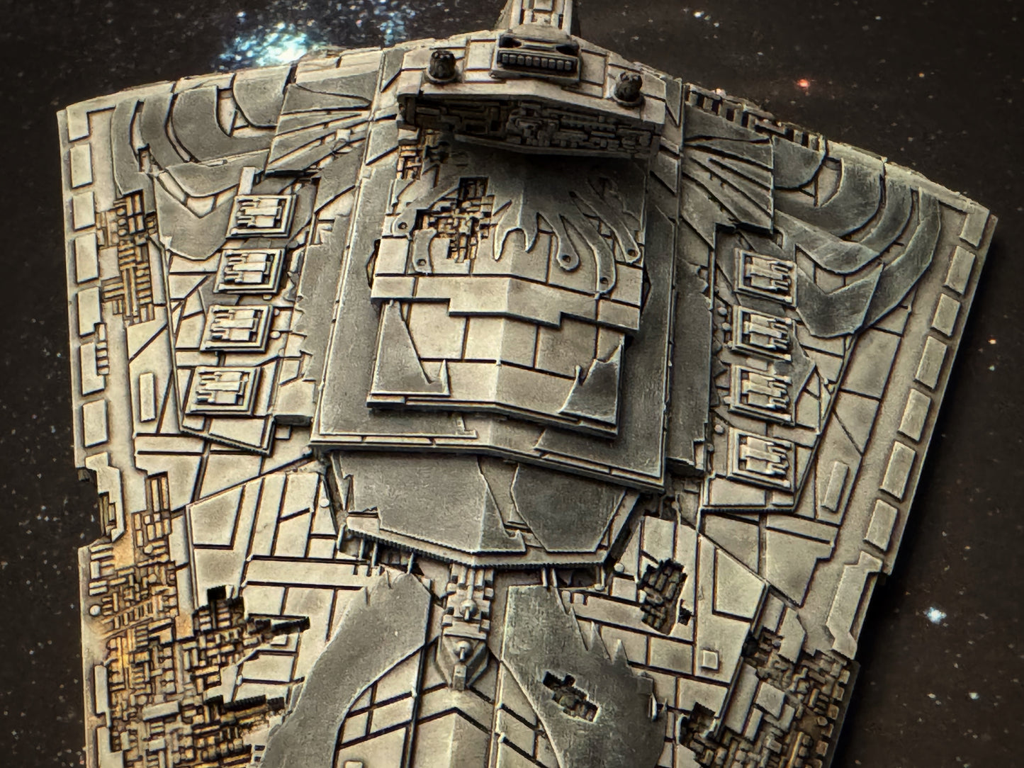 Star Wars Armada Thrawn Chimaera Imperial Star Destroyer ISD-1 Raw Unpainted - or - PAINTED 14k 3D