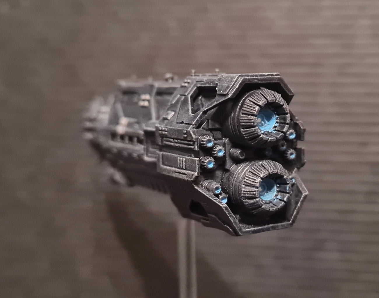 HALO Fleet Battles (Star Wars Armada scale) UNSC Autumn-Class Heavy Cruiser Hand-Painted or Raw 14k 3D Resin Print