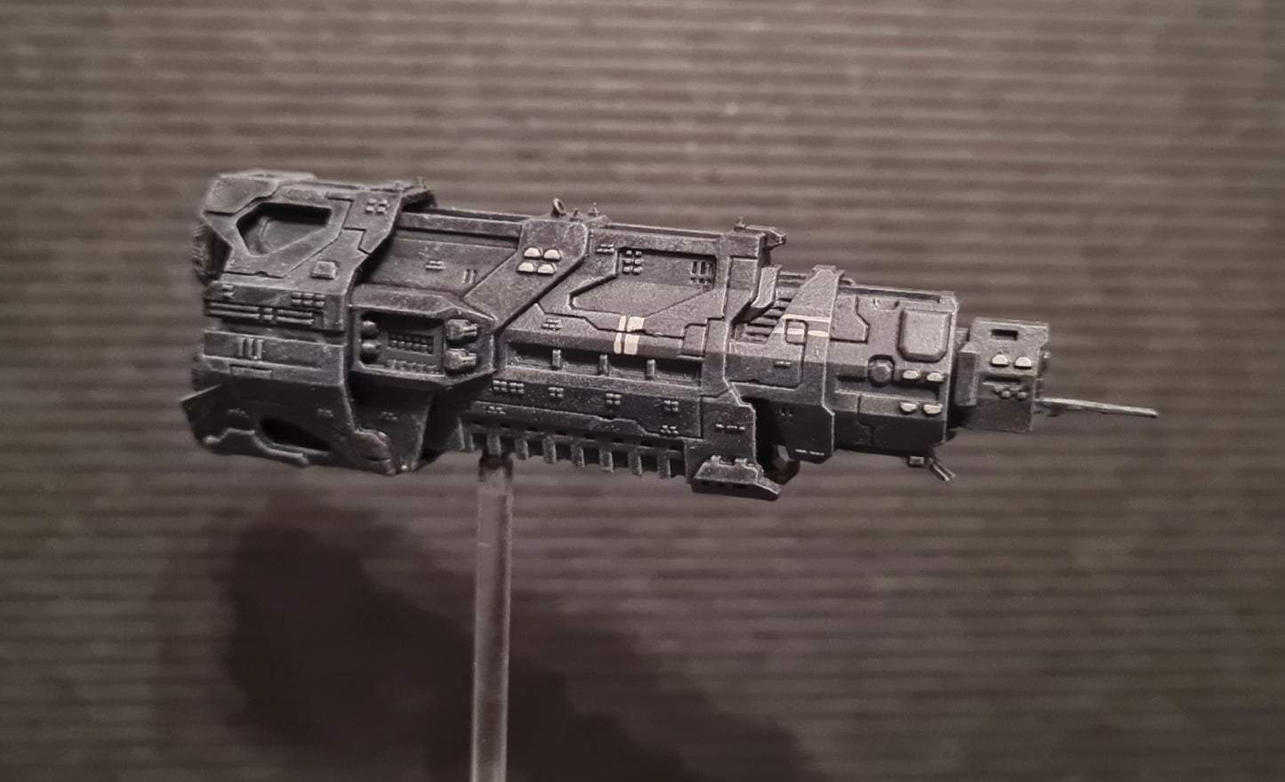 HALO Fleet Battles (Star Wars Armada scale) UNSC Autumn-Class Heavy Cruiser Hand-Painted or Raw 14k 3D Resin Print
