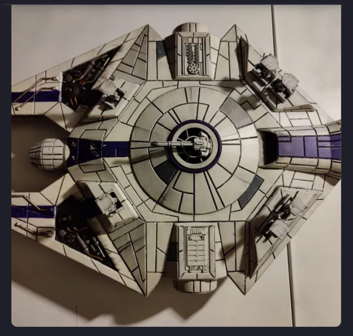 Star Wars X-Wing 1/270 Corellian YT-2300 Freighter • Painted or Raw/Unpainted 12k HRres 3D