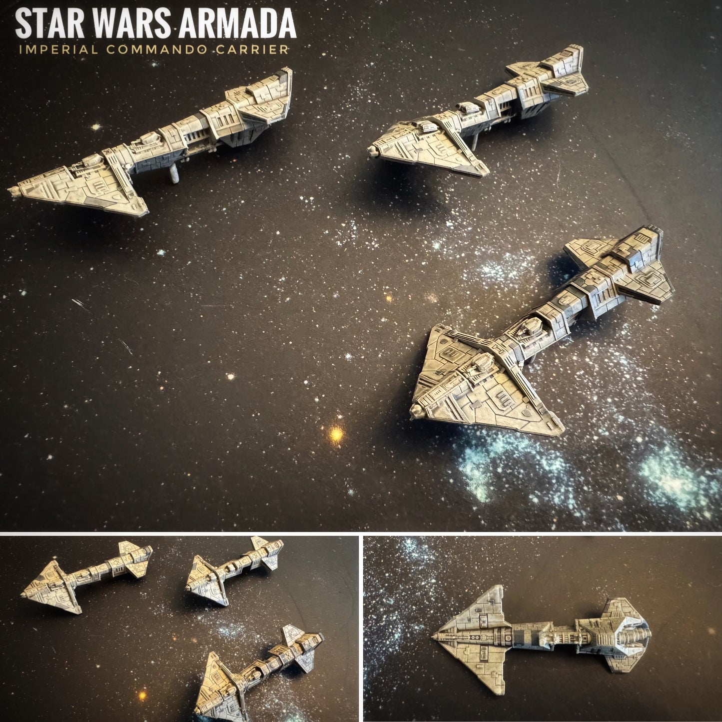 Star Wars Armada Imperial Commando Escort Carrier 16k 3D print