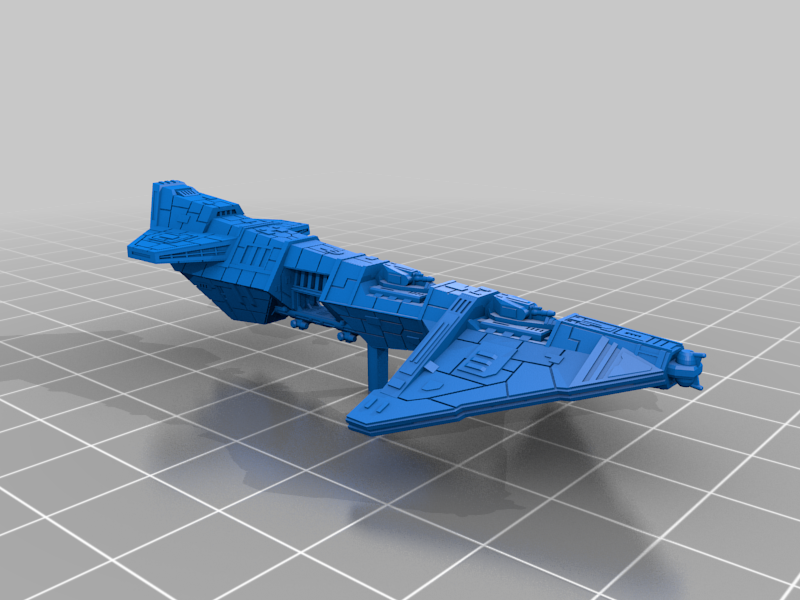 Star Wars Armada Imperial Commando Carrier - Raw/Unpainted -or- Hand Painted Model 3D 14k Resin