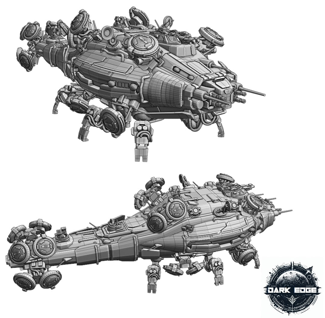 Fifth Element Movie MATRIX Nebuchadnezzar HIGH detail 3D print Dark Edge Games