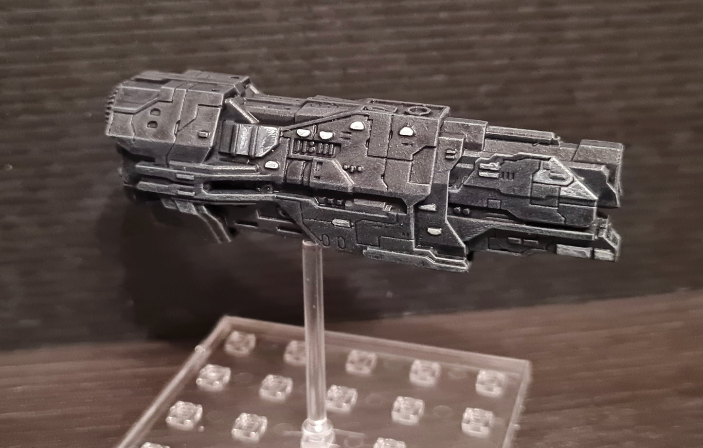 HALO Fleet Battles (Star Wars Armada scale) UNSC Valiant-Class Super Heavy Cruiser Hand-Painted or Raw 14k 3D Resin Print