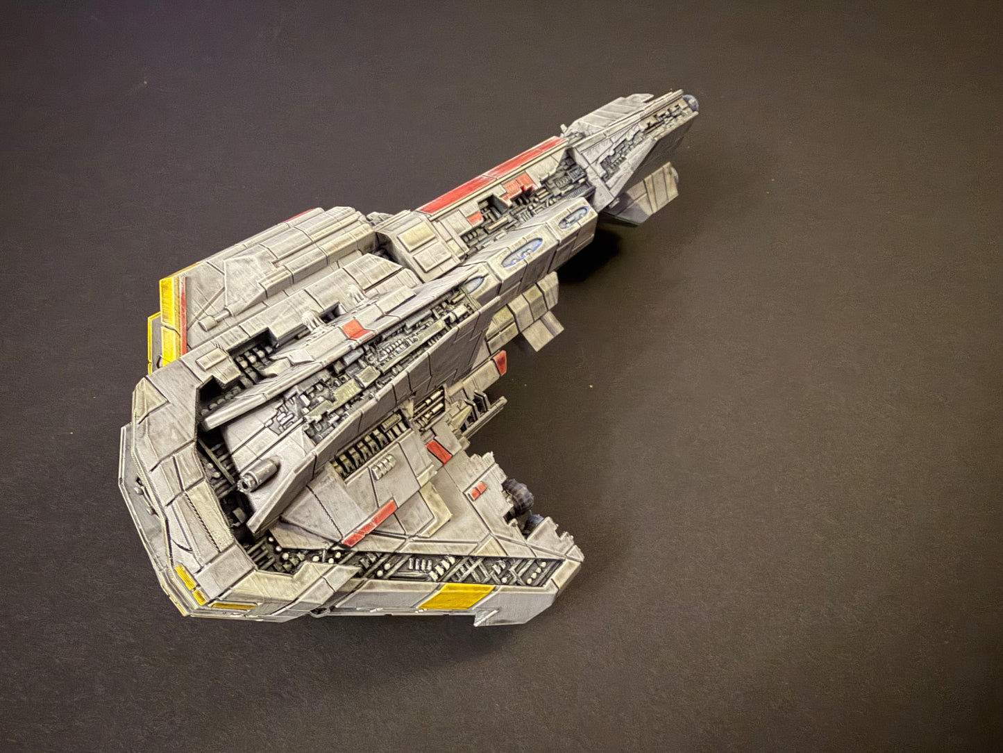 Star Wars Armada New Republic StarHawk-class Battleship Raw/Unpainted -or- Hand Painted Model 3D 14k Resin