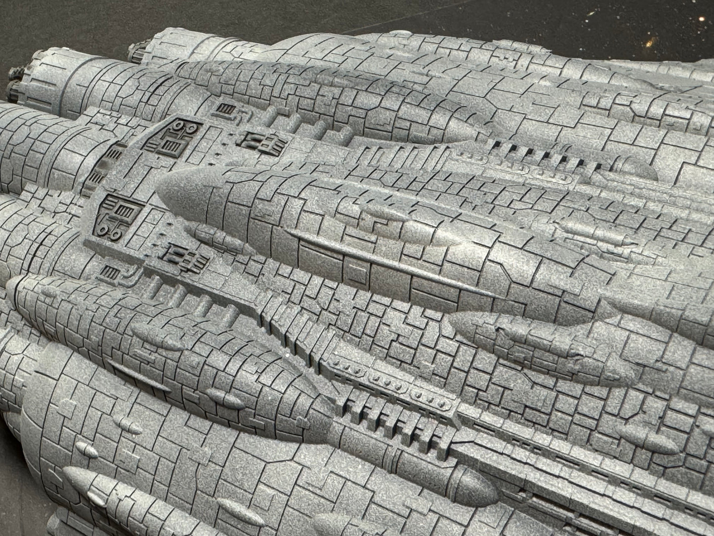 Star Wars Armada MC108 Skar Akan Dreadnaught - Raw/Unpainted -or- Hand Painted Model 3D 14k Resin