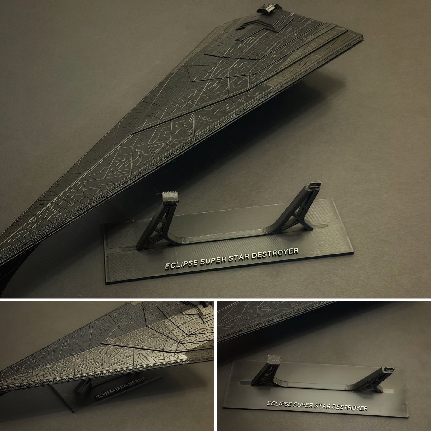 Star Wars Armada Dark Empire ECLIPSE 2 Super Star Destroyer 24” 14k 3D printed