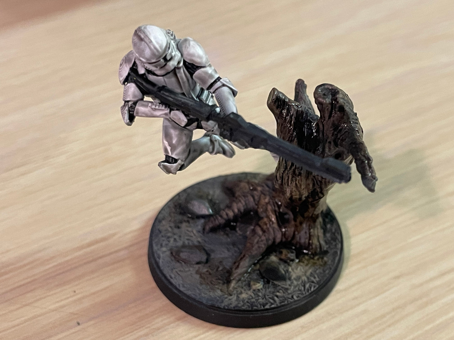 Star Wars LEGION Shatter Scale Clone Troopers (3) • Raw/Unpainted -or- Hand Painted Model 3D 14k Resin