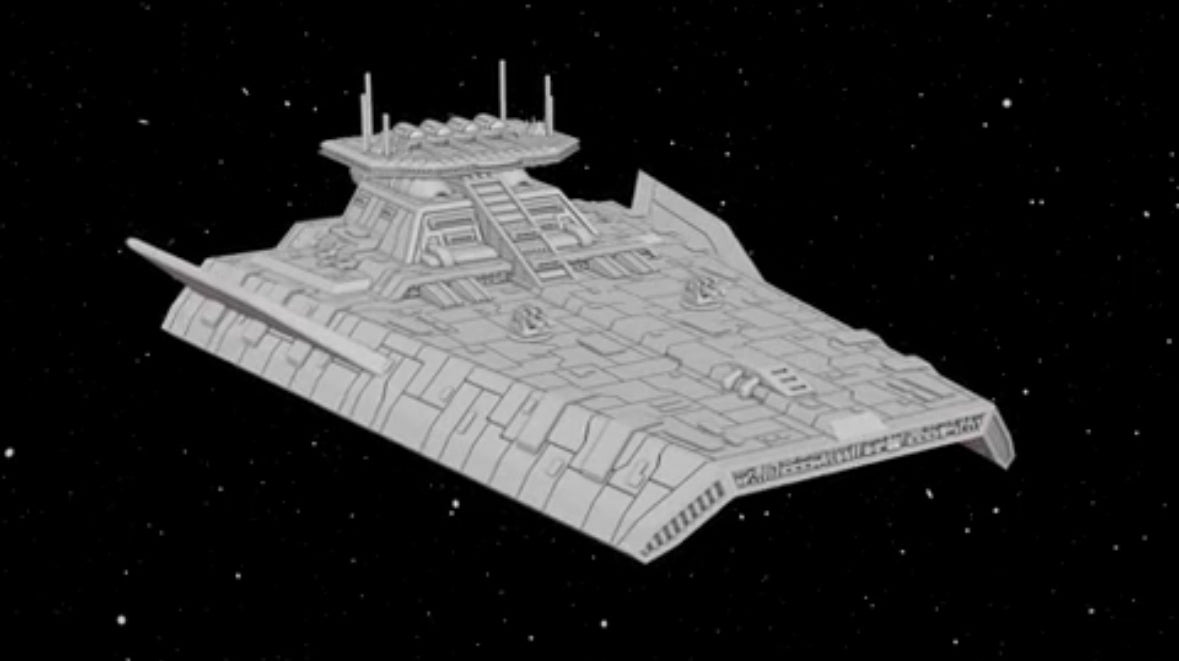 Star Wars Armada Imperial Pursuit Light Cruiser Raw/Unpainted -or- Hand Painted Model 3D 14k Resin