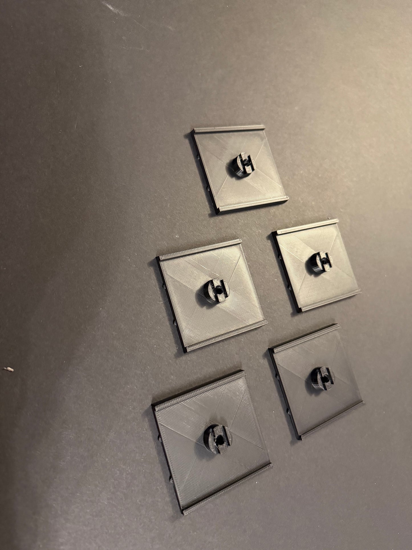 Star Wars X-Wing 1/270 MEDIUM ship Bases with Pegs (5 Pack) Hi-res 3D Print