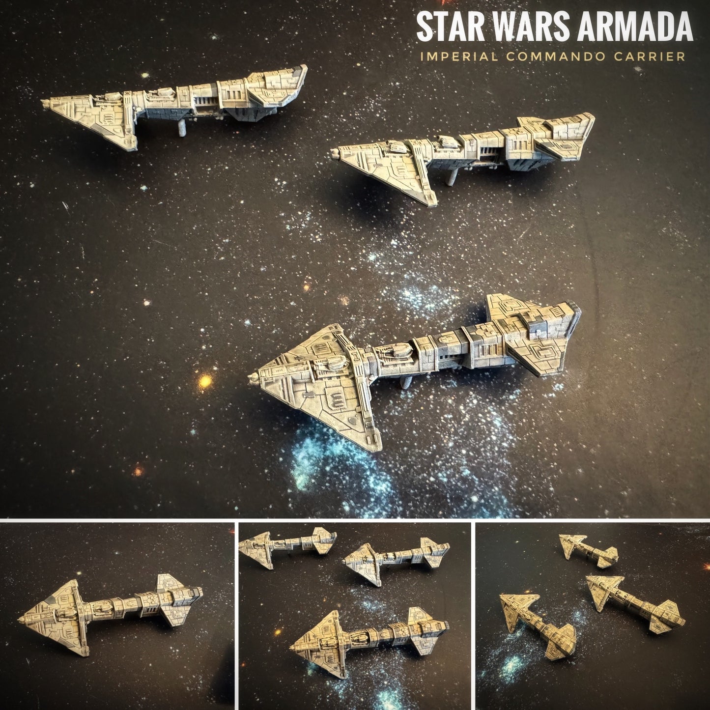 Star Wars Armada Imperial Commando Escort Carrier 16k 3D print