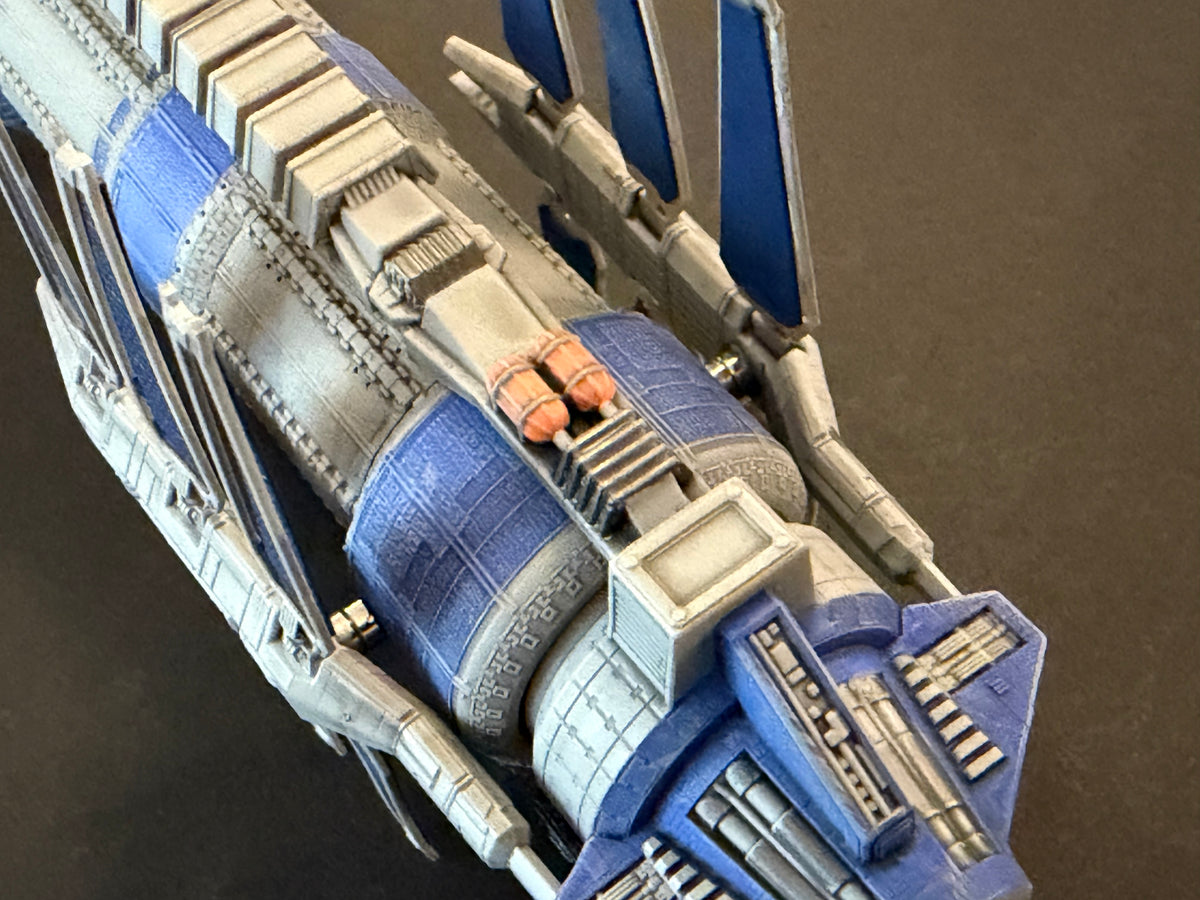 Babylon 5 Earth Alliance Space Station HIGH detail 3D print FanArt
