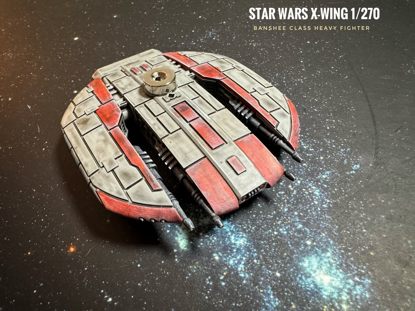Star Wars X-Wing 1/270 Banshee Class Heavy Fighter • Painted or Raw/Unpainted 12k HRres 3D