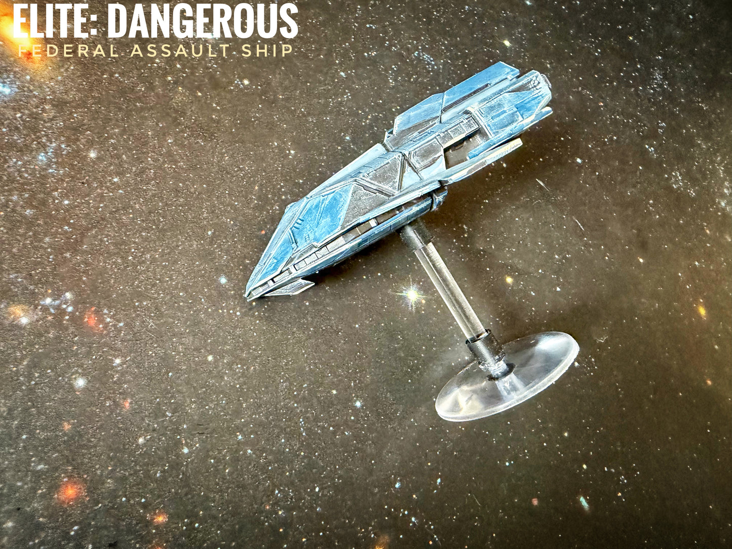 Elite: Dangerous Federal Assault Ship 1000:1 73.8mm L 14k 3D
