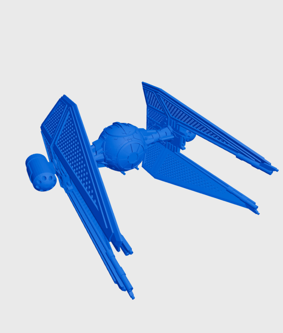 Star Wars X-Wing 1/270 TIE M3 Warhead • Painted or Raw/Unpainted 12k HRres 3D