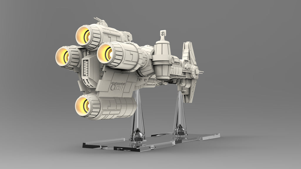 Star Wars X-wing 1/270 Hammerhead Corvette Raw or PAINTED Resin 14k 3D