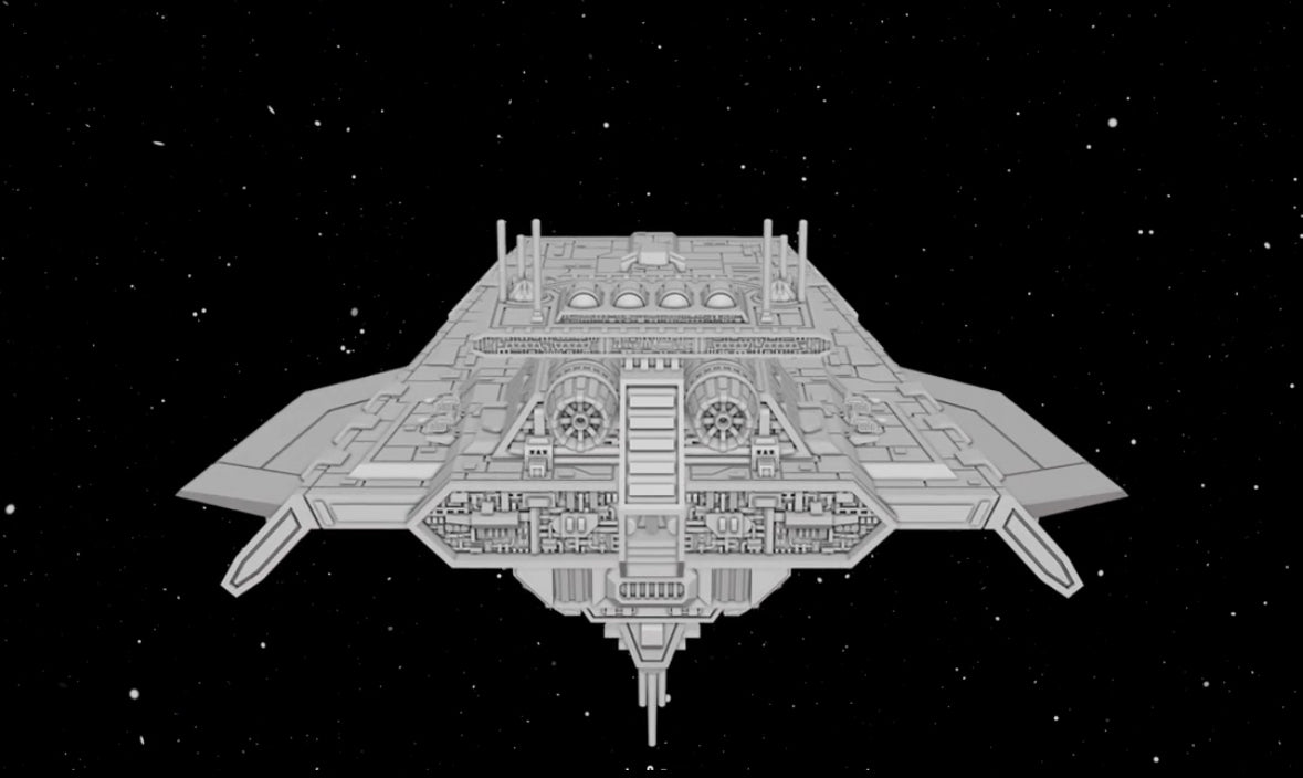 Star Wars Armada Imperial Pursuit Light Cruiser Raw/Unpainted -or- Hand Painted Model 3D 14k Resin