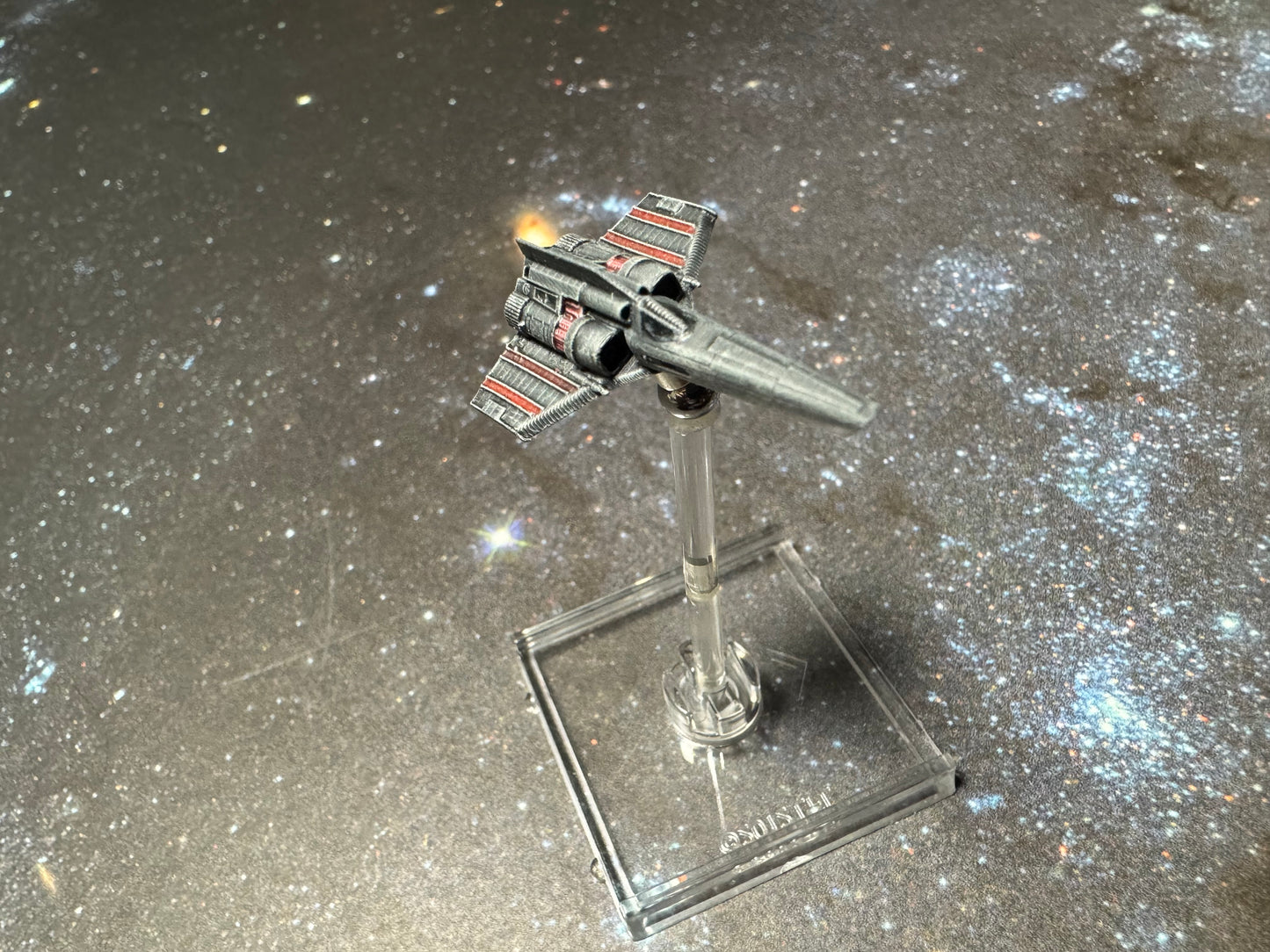 Star Wars X-wing 1/270 TOS 1978 Battlestar Galactica Viper Mark 1 Raw or HAND PAINTED