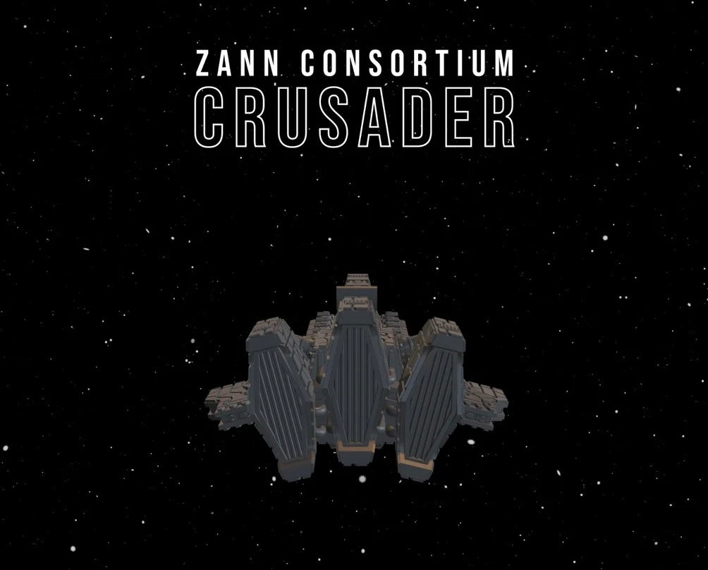 Star Wars X-Wing 11” Mandalorian Crusader Corvette 3D Hi-Res Print