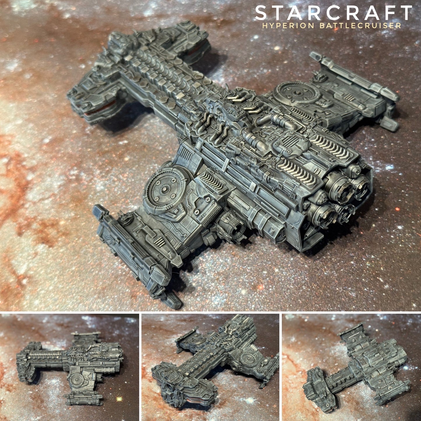StarCraft Terran Hyperion Battlecruiser
