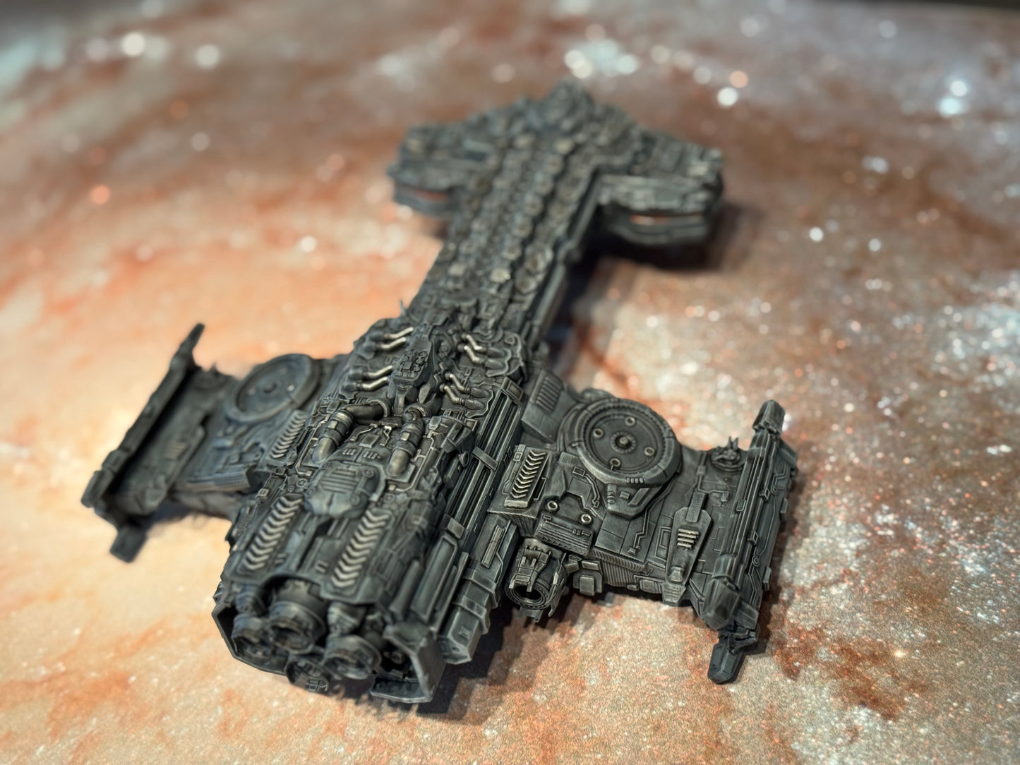 StarCraft Terran Hyperion Battlecruiser