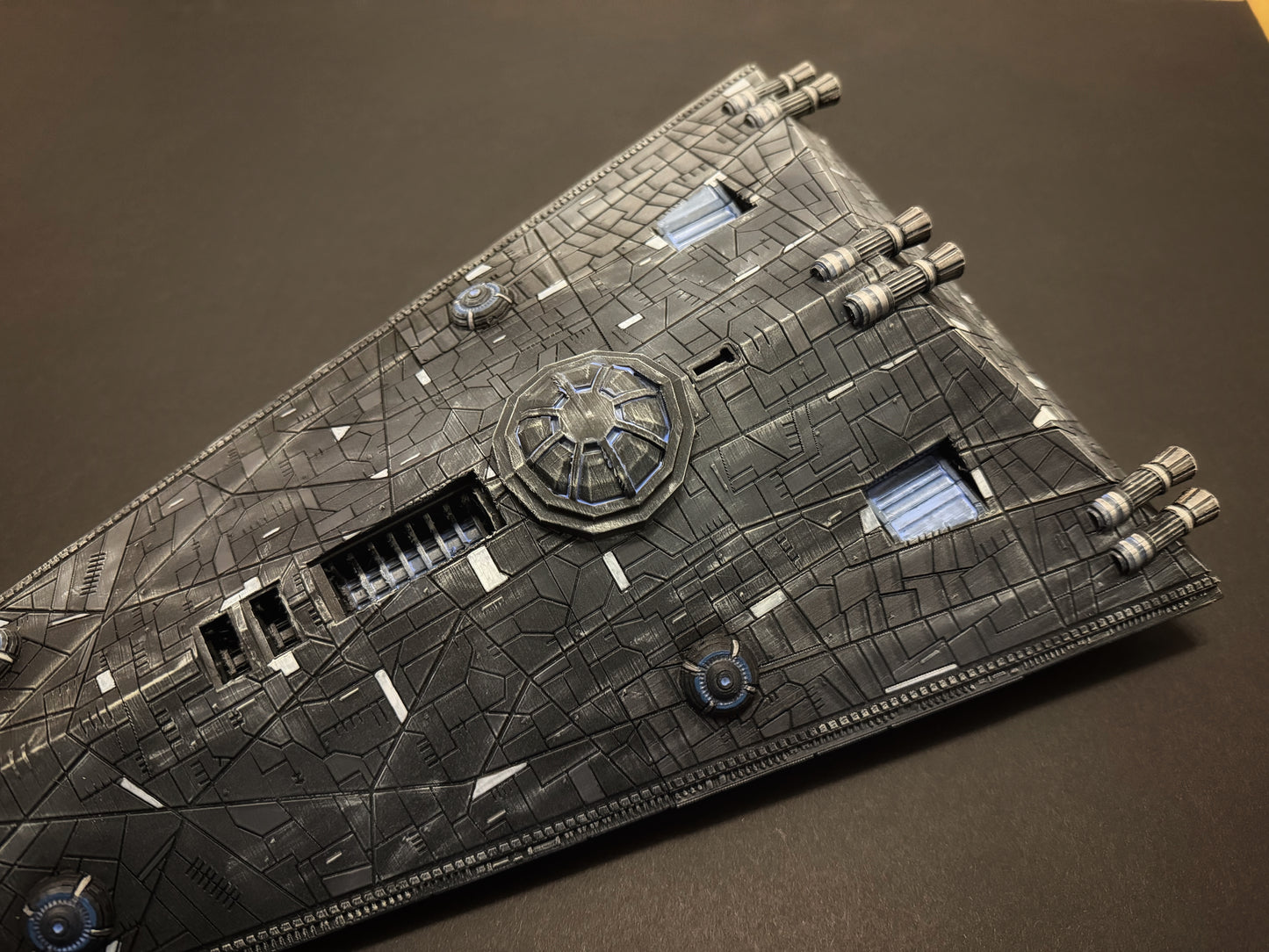 Star Wars Armada Dark Empire ECLIPSE 1 Super Star Destroyer 24” 14k 3D printed