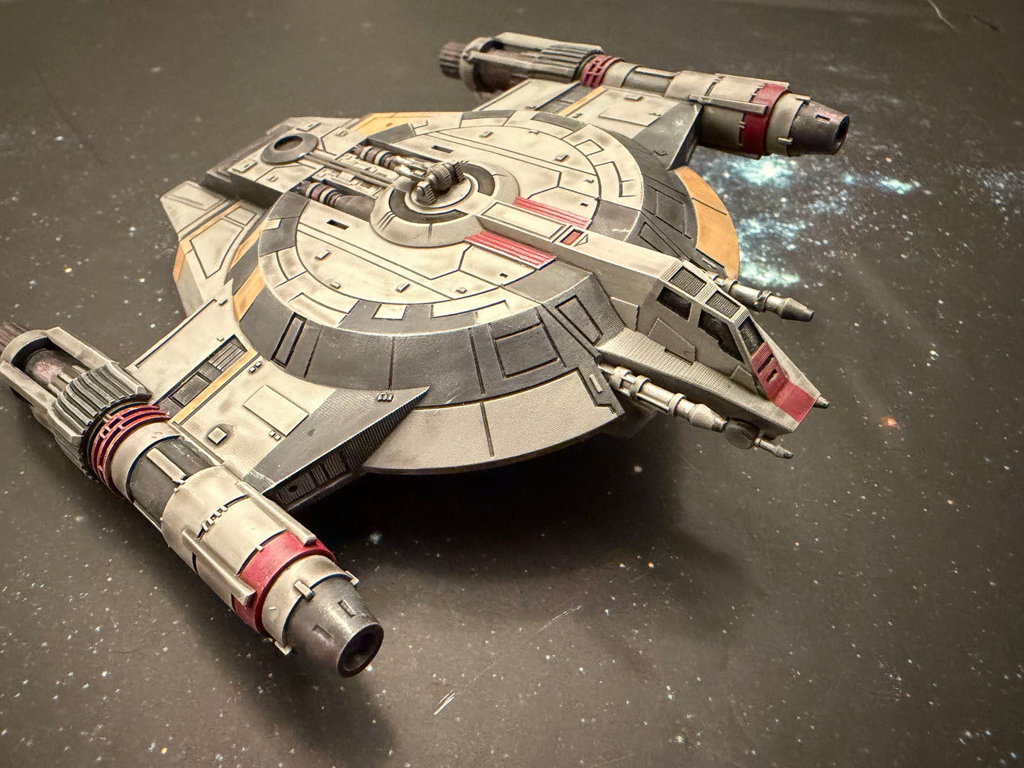 Star Wars X-Wing 1/270 Shadow Caster 14k 3D