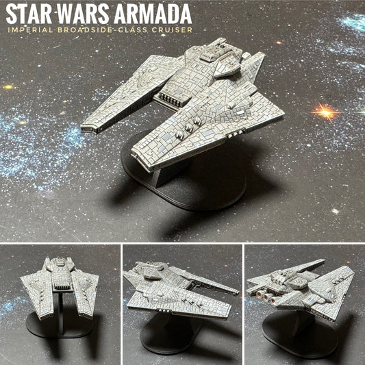 Star Wars Armada Broadside Cruiser 16k 3D print