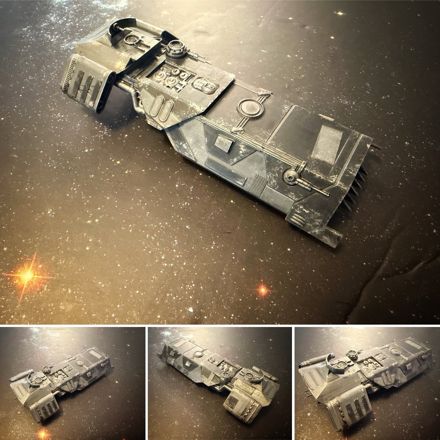 Star Wars X-Wing 1/270 Kylo REN Knights of Ren Night Buzzard 16k 3D print