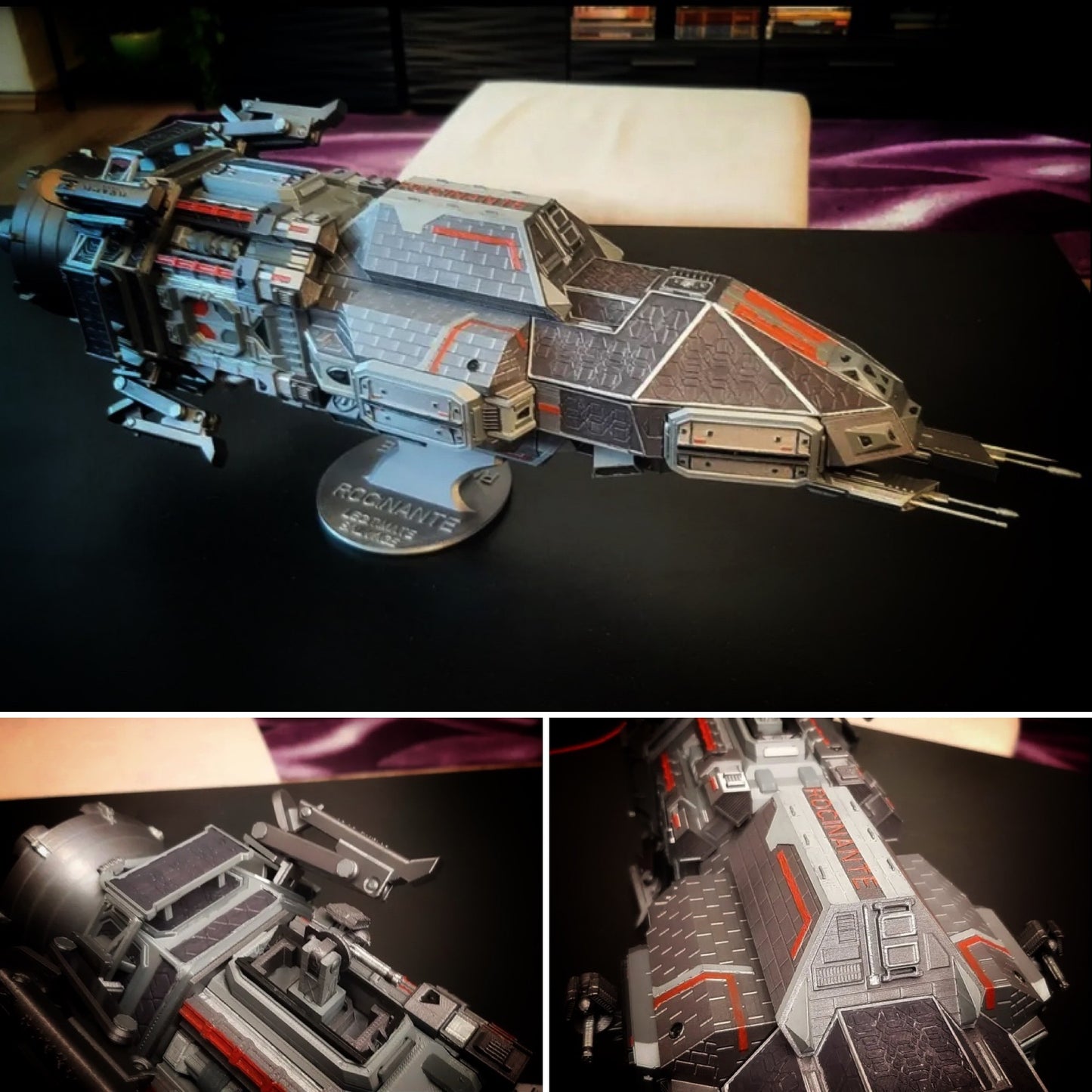 The Expanse “Rocinante” ship sci-fi 14k hi-res Resin 3D print FanArt