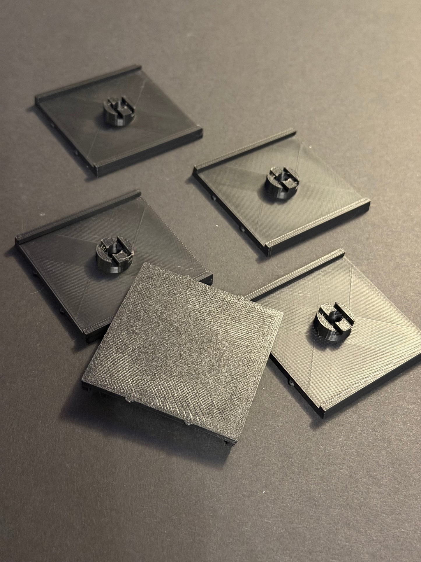 Star Wars X-Wing 1/270 MEDIUM ship Bases with Pegs (5 Pack) Hi-res 3D Print