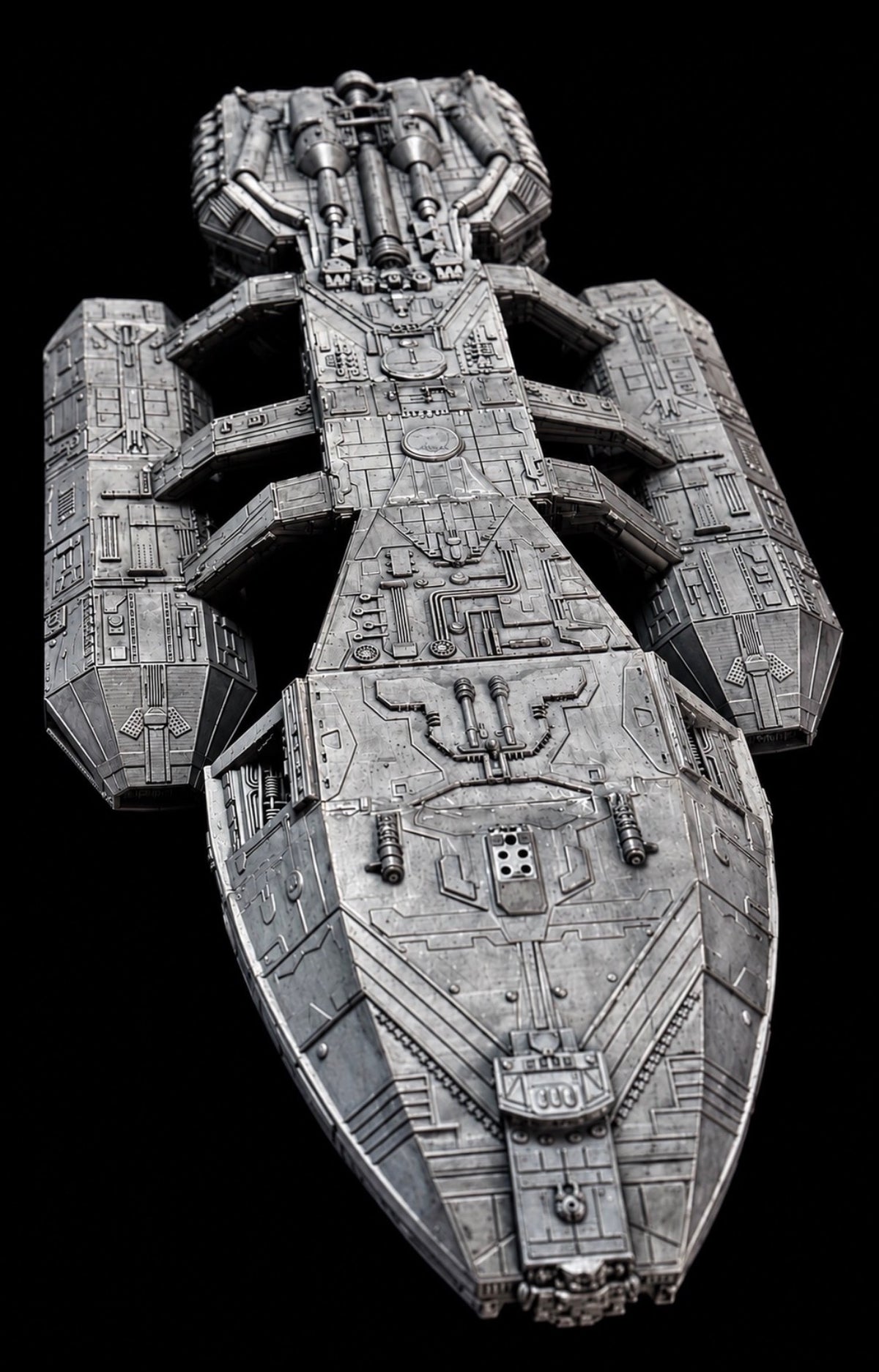 BSG Battlestar Galactica 1978 TOS Galactica 36” model • 16k Hi-res FanArt 3D Print