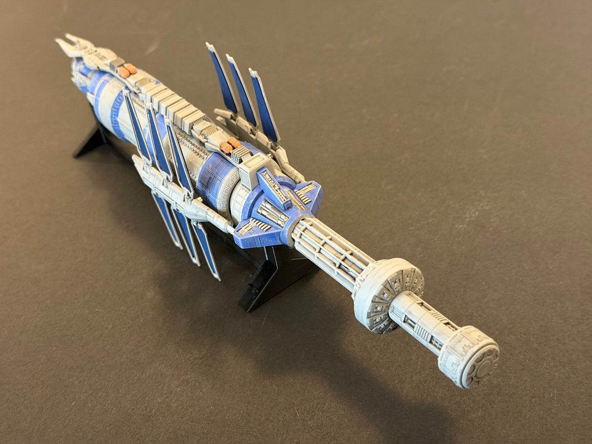 Babylon 5 Earth Alliance Space Station HIGH detail 3D print FanArt