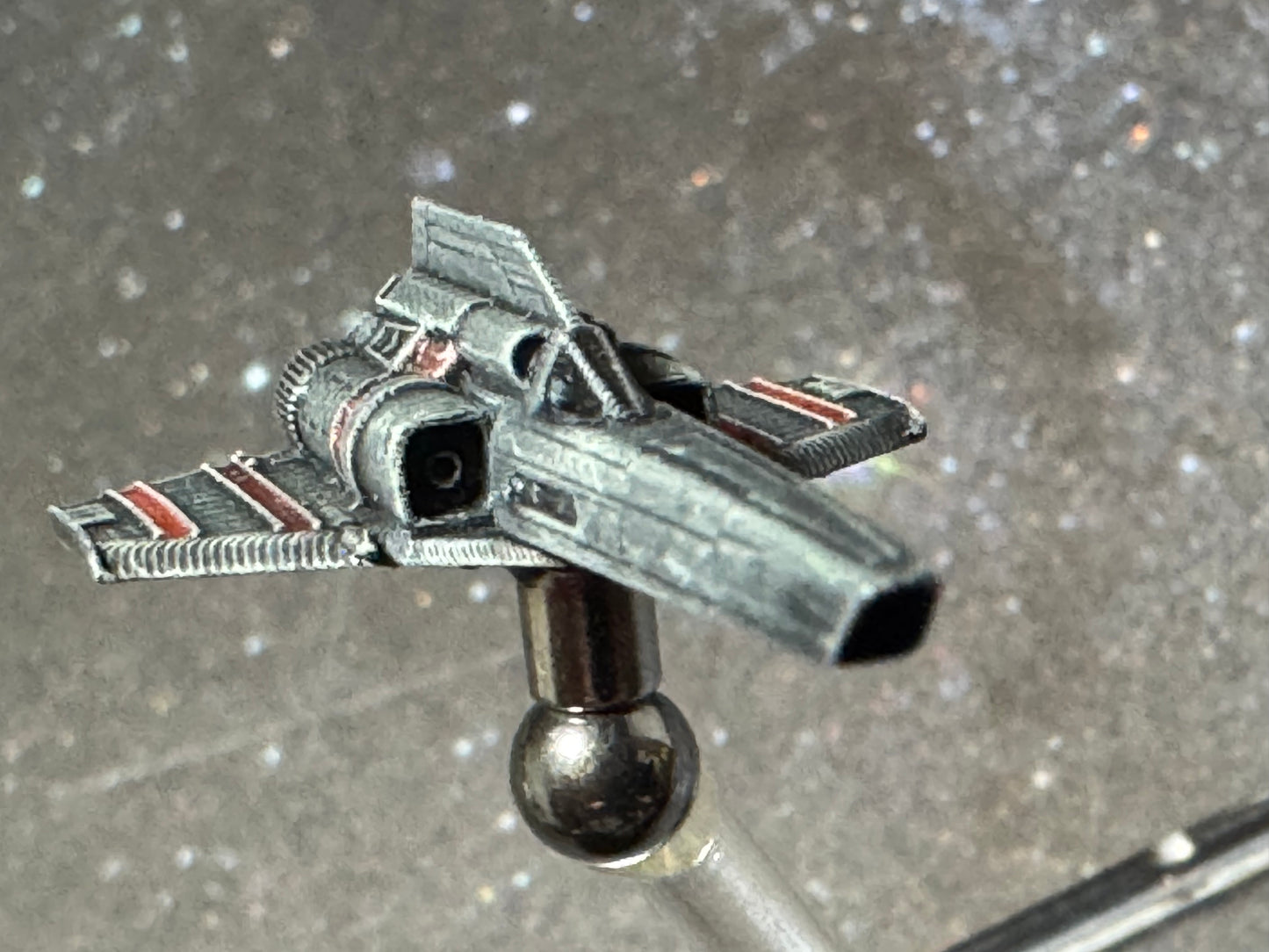Star Wars X-wing 1/270 TOS 1978 Battlestar Galactica Viper Mark 1 Raw or HAND PAINTED
