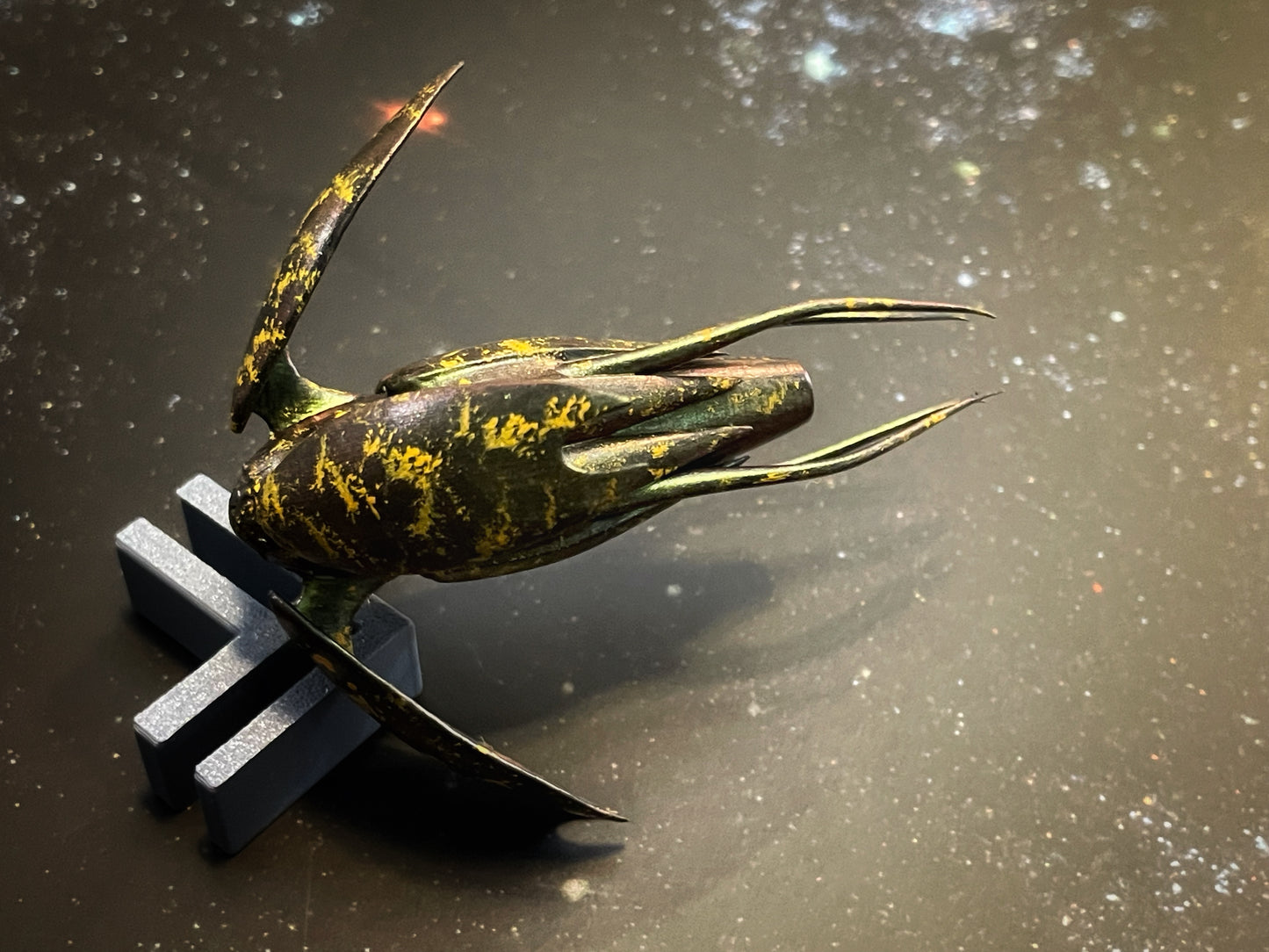 Babylon 5 Vorlon Fighter Empire 1/270 RAW unpainted 12k 3Dprint resin FanArt