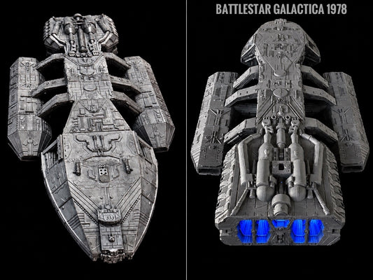 BSG Battlestar Galactica 1978 TOS Galactica 36” model • 16k Hi-res FanArt 3D Print