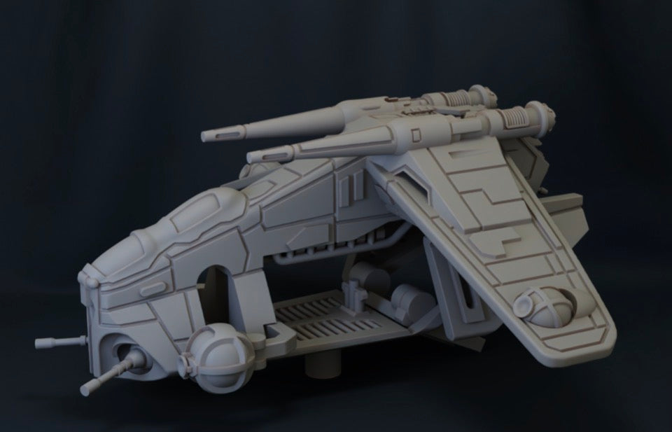 Star Wars X-Wing 1/270 LAATi carrier 14k 3D