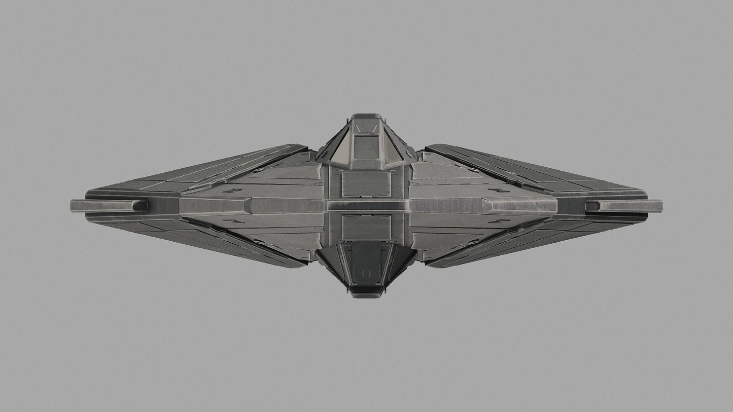 Star Wars X-wing 1/270 Bad Batch Clone Assassin CX Dagger Starship Raw or PAINTED Resin 12k 3D