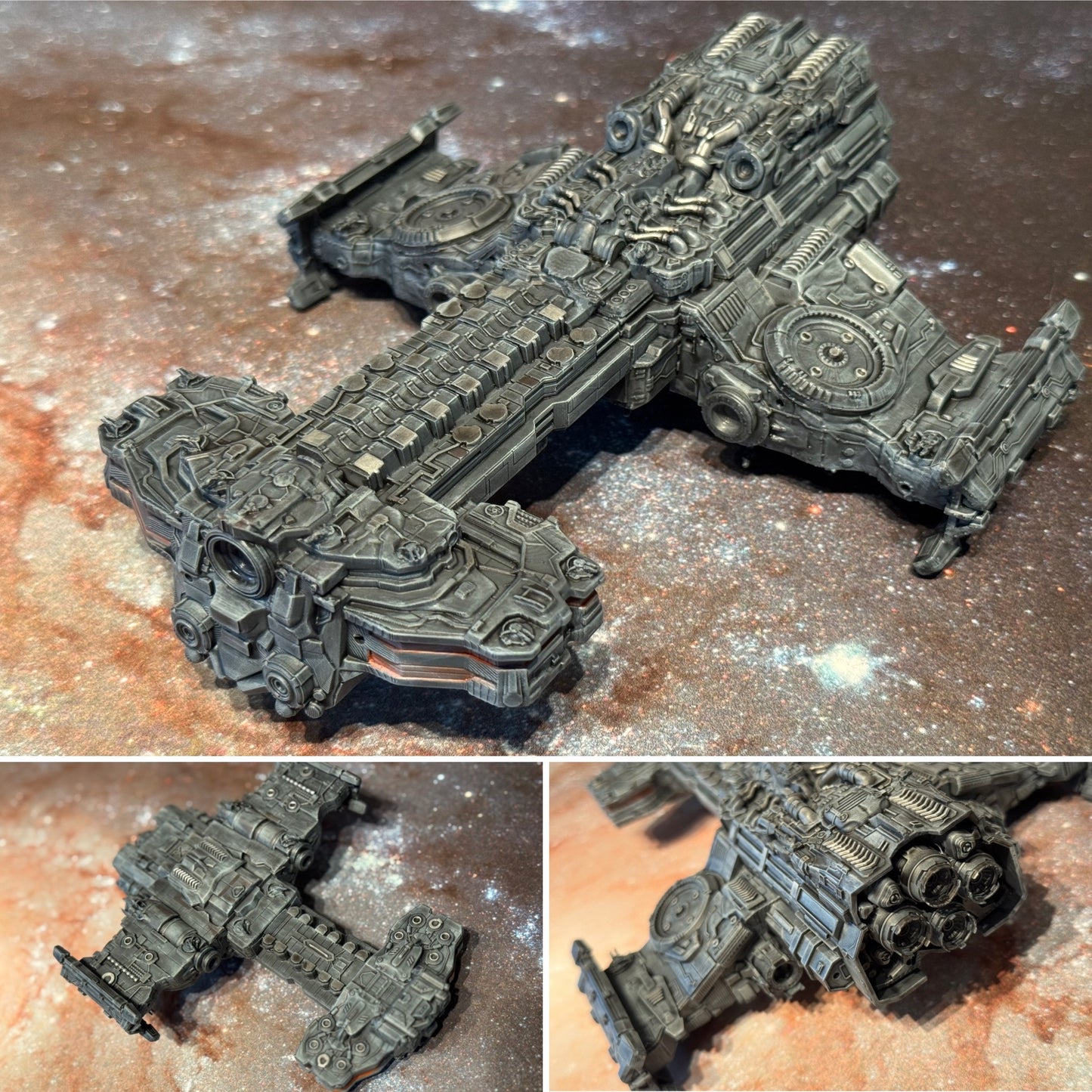 StarCraft Terran Hyperion Battlecruiser
