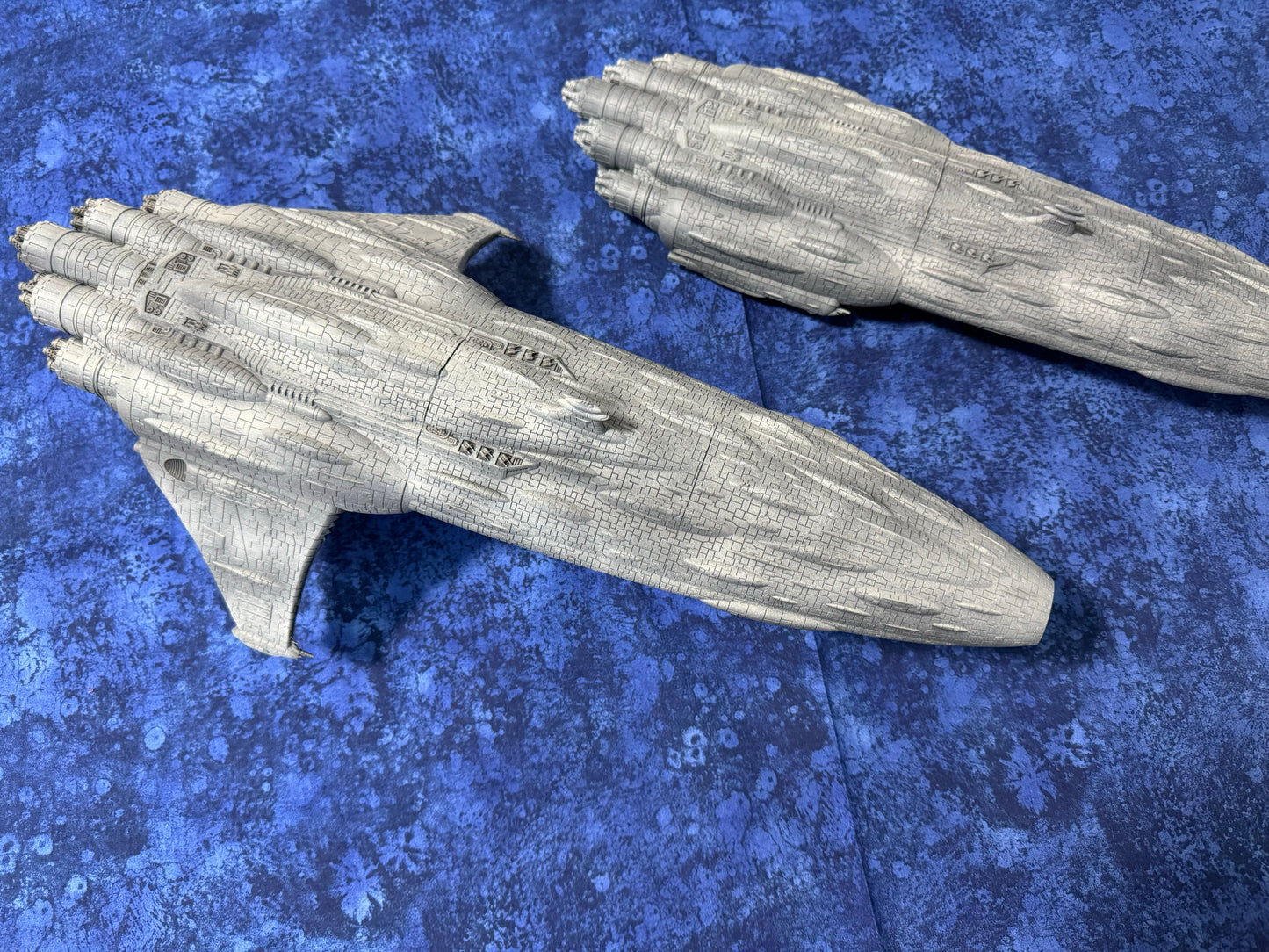 Star Wars Armada MC108 Skar Akan Dreadnaught - Raw/Unpainted -or- Hand Painted Model 3D 14k Resin