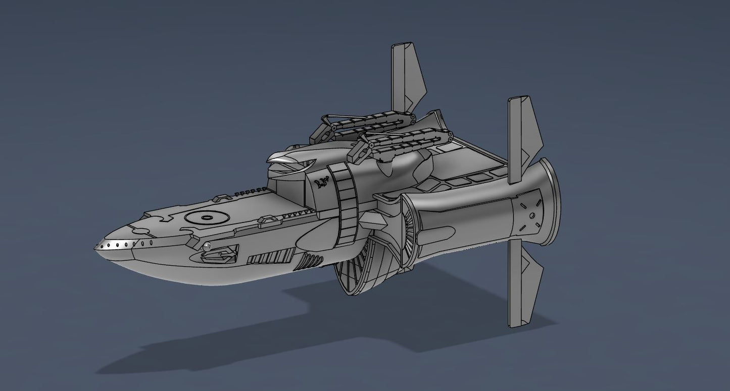 Cowboy Bebop “The Bebop” ship 16k 3D print