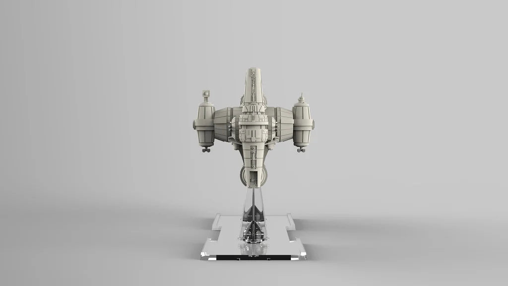 Star Wars X-wing 1/270 Hammerhead Corvette Raw or PAINTED Resin 14k 3D