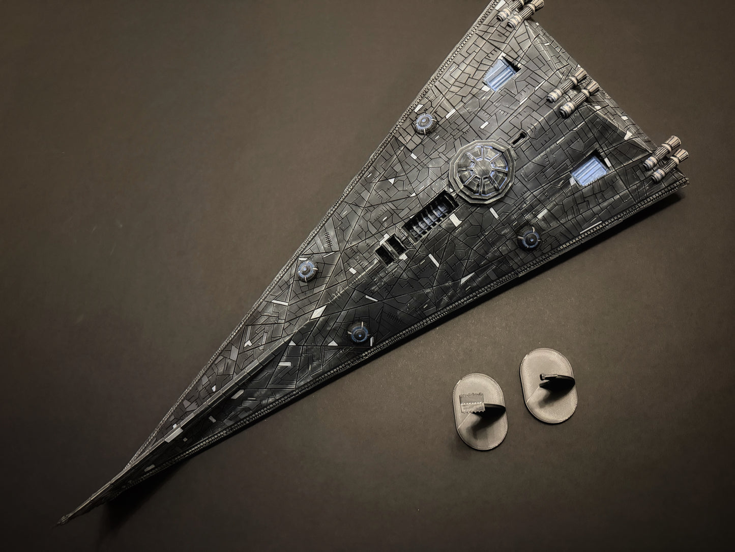 Star Wars Armada Dark Empire ECLIPSE 1 Super Star Destroyer 24” 14k 3D printed