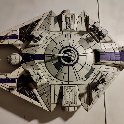 Star Wars X-Wing 1/270 Corellian YT-2300 Freighter • Painted or Raw/Unpainted 12k HRres 3D