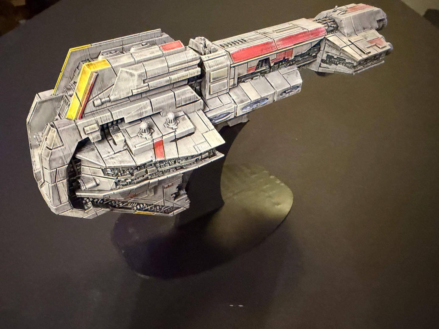 Star Wars Armada New Republic StarHawk-class Battleship Raw/Unpainted -or- Hand Painted Model 3D 14k Resin