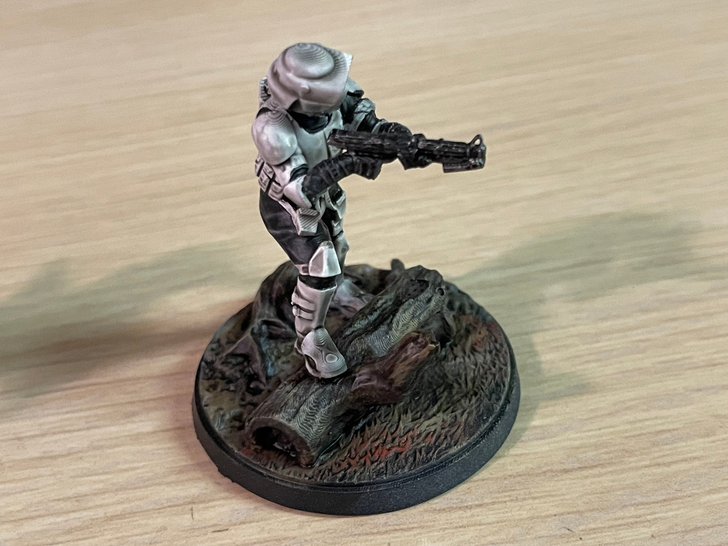 Star Wars LEGION Shatter Scale Clone Troopers (3) • Raw/Unpainted -or- Hand Painted Model 3D 14k Resin