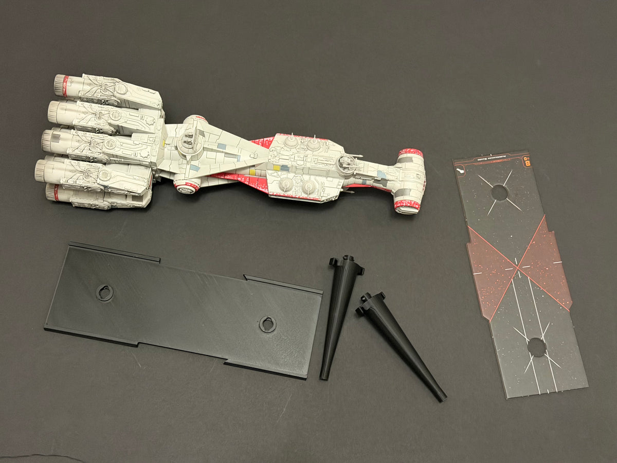 Star Wars X-Wing 1/270 HUGE EPIC ship Bases with Pegs Hi-res 3D Print