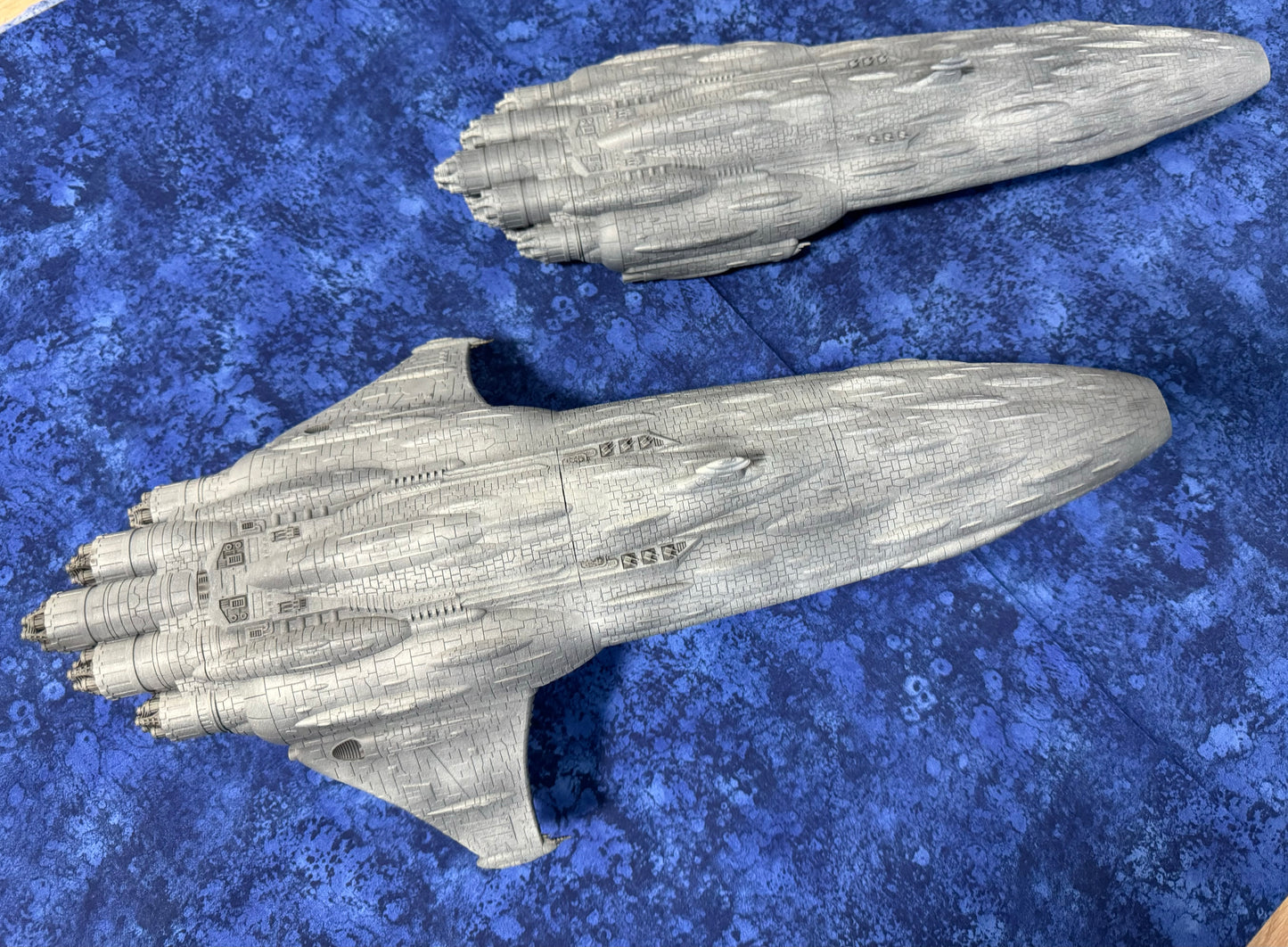 Star Wars Armada MC108 Skar Akan Dreadnaught - Raw/Unpainted -or- Hand Painted Model 3D 14k Resin