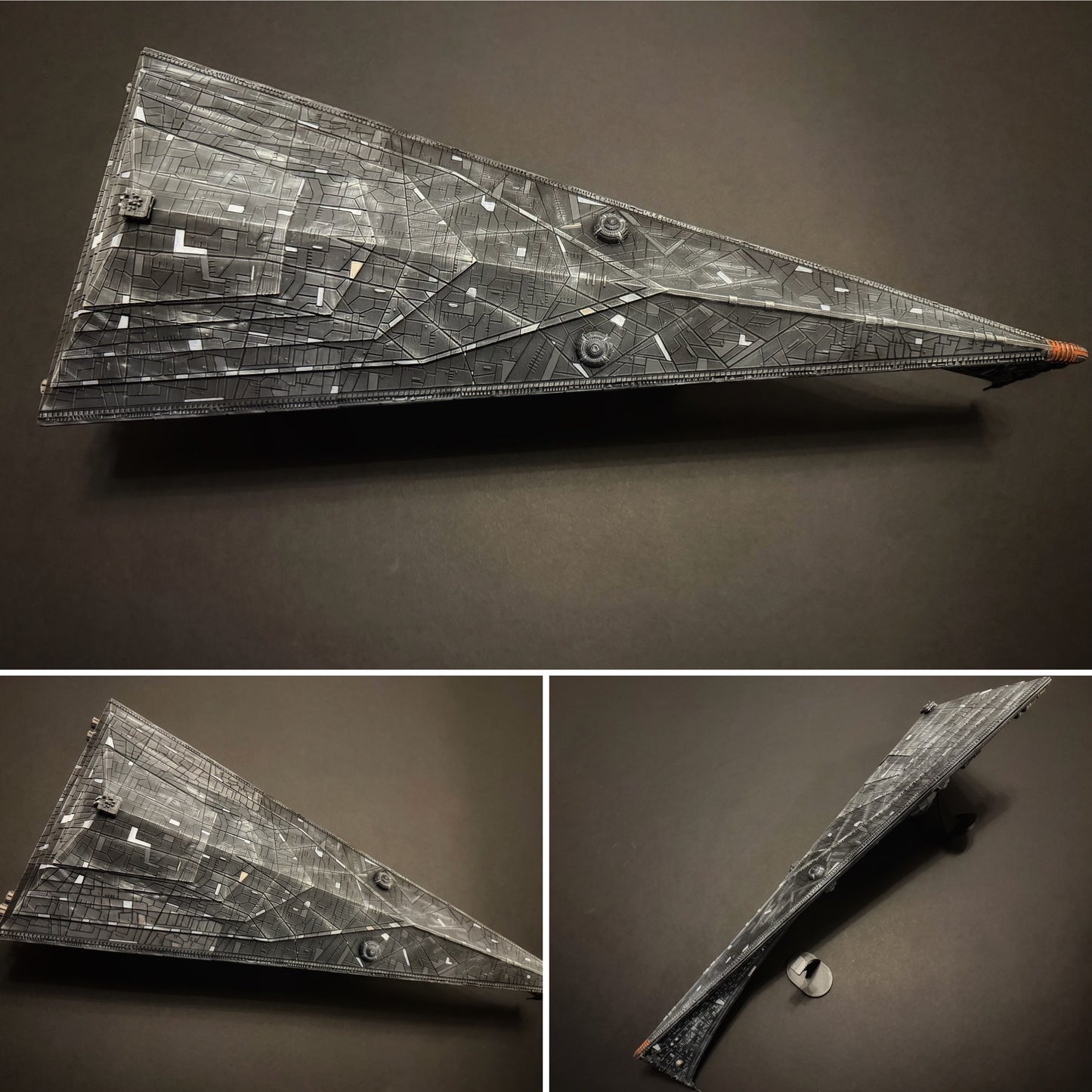 Star Wars Armada Dark Empire ECLIPSE 1 Super Star Destroyer 24” 14k 3D printed