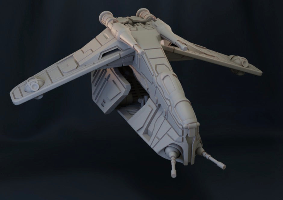 Star Wars X-Wing 1/270 LAATi carrier 14k 3D